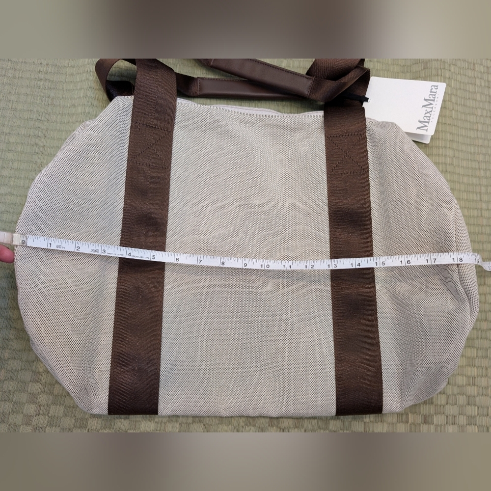 NWT Max Mara Canvas Duffel Bag - Picture 4 of 5